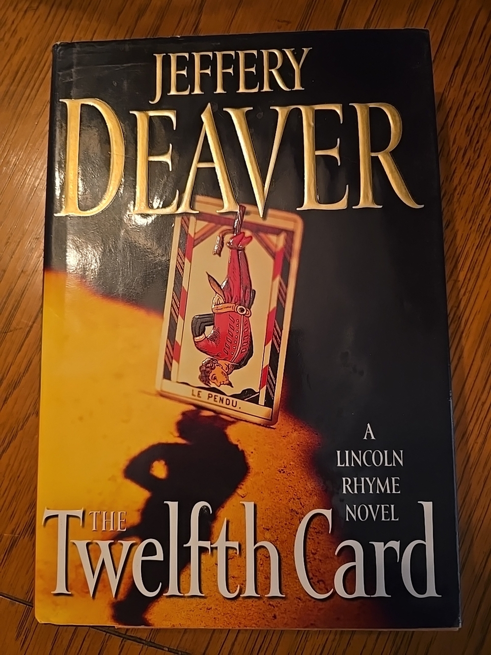 Jeffery Deaver "The Twelfth Card" Paperback With Dust Jacket